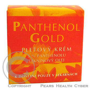 Panthenol Gold - pleťový krém 50 ml