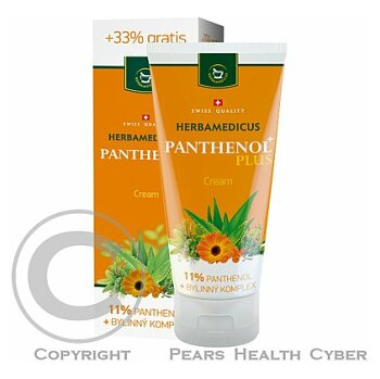PANTHENOL plus cream Herbamedicus 100 ml (Masážní krémy, mléka) - Regenerační