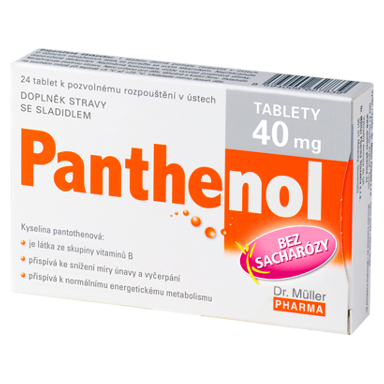 E-shop DR. MÜLLER Panthenol tablety 40 mg 24 tablet