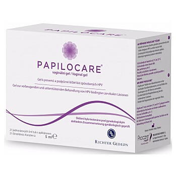 PAPILOCARE Vaginální gel 21 x 5 ml (Vaginální čípky a krémy)