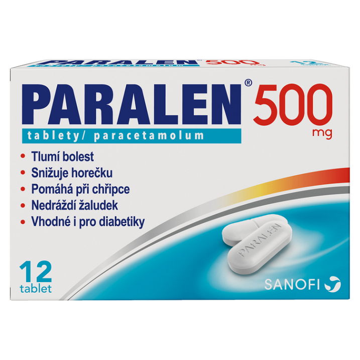 E-shop PARALEN 500 mg 12 tablet