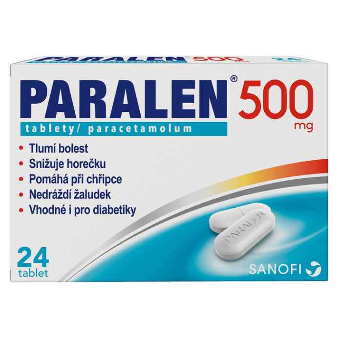 Levně PARALEN 500 mg 24 tablet