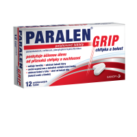 PARALEN GRIP Chřipka a bolest 500 mg 12 potahovaných tablet PARALEN GRIP Chřipka a bolest 500 mg 12 potahovaných tablet