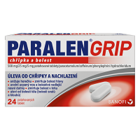 PARALEN GRIP Chřipka a bolest 500 mg 24 potahovaných tablet