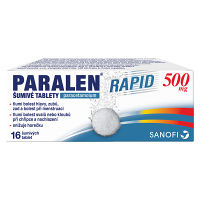 PARALEN Rapid 500 mg 16 šumivých tablet