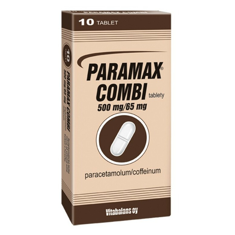 Levně PARAMAX Combi 500mg/65mg 30 tablet