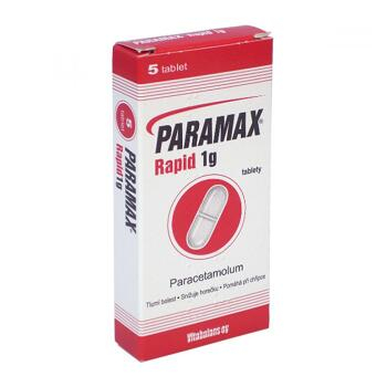 PARAMAX Rapid 1 g 1000 mg 5 tablet