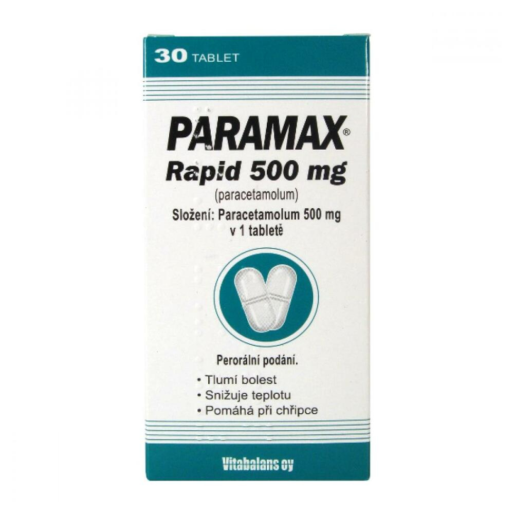PARAMAX RAPID 500 MG 30X500MG Tablety