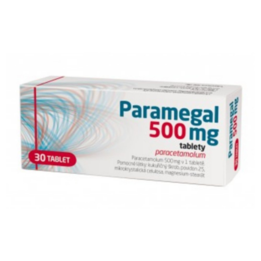 Levně PARAMEGAL 500 mg 30 tablet