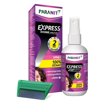 PARANIT Express sprej + hřeben 90 ml (Přípravky proti vším)
