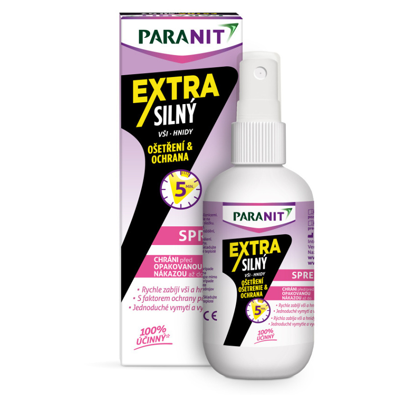 PARANIT Extra silný sprej 100 ml + hřeben