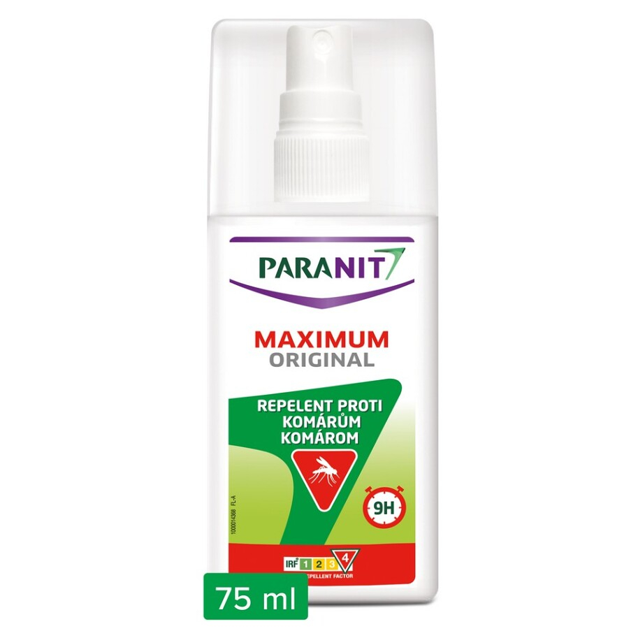Levně PARANIT Repelent Maximum Repelent proti komárům 75 ml