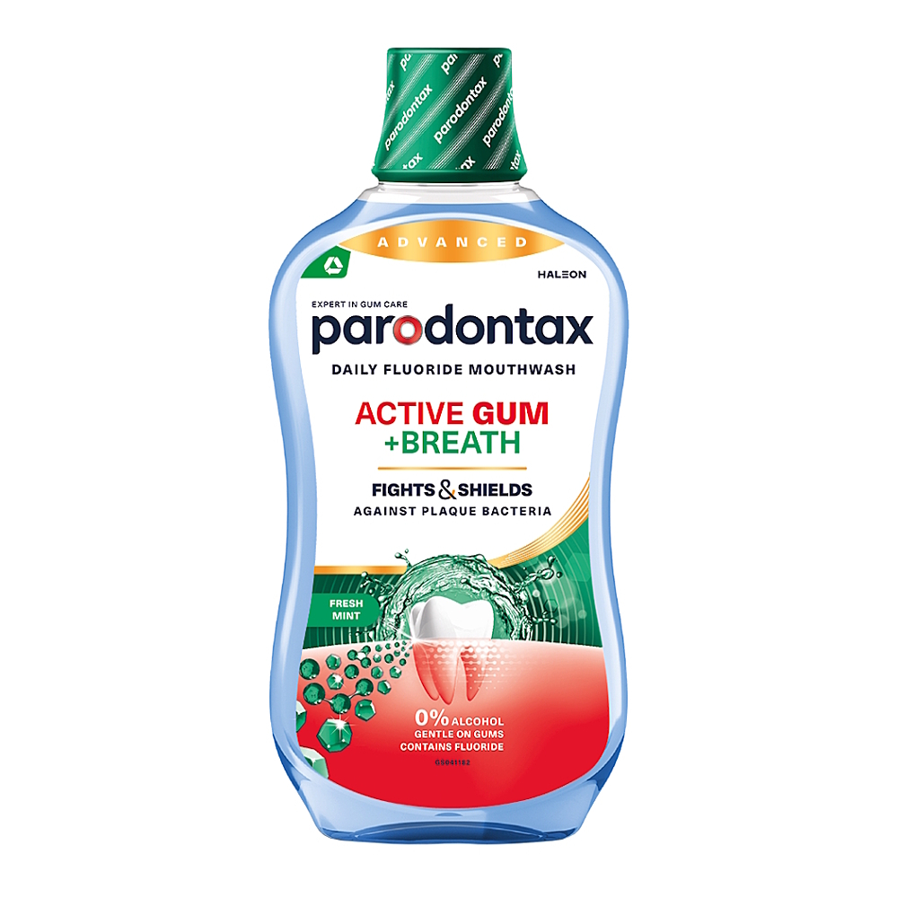 PARODONTAX Active gum & breath ústní voda 500 ml