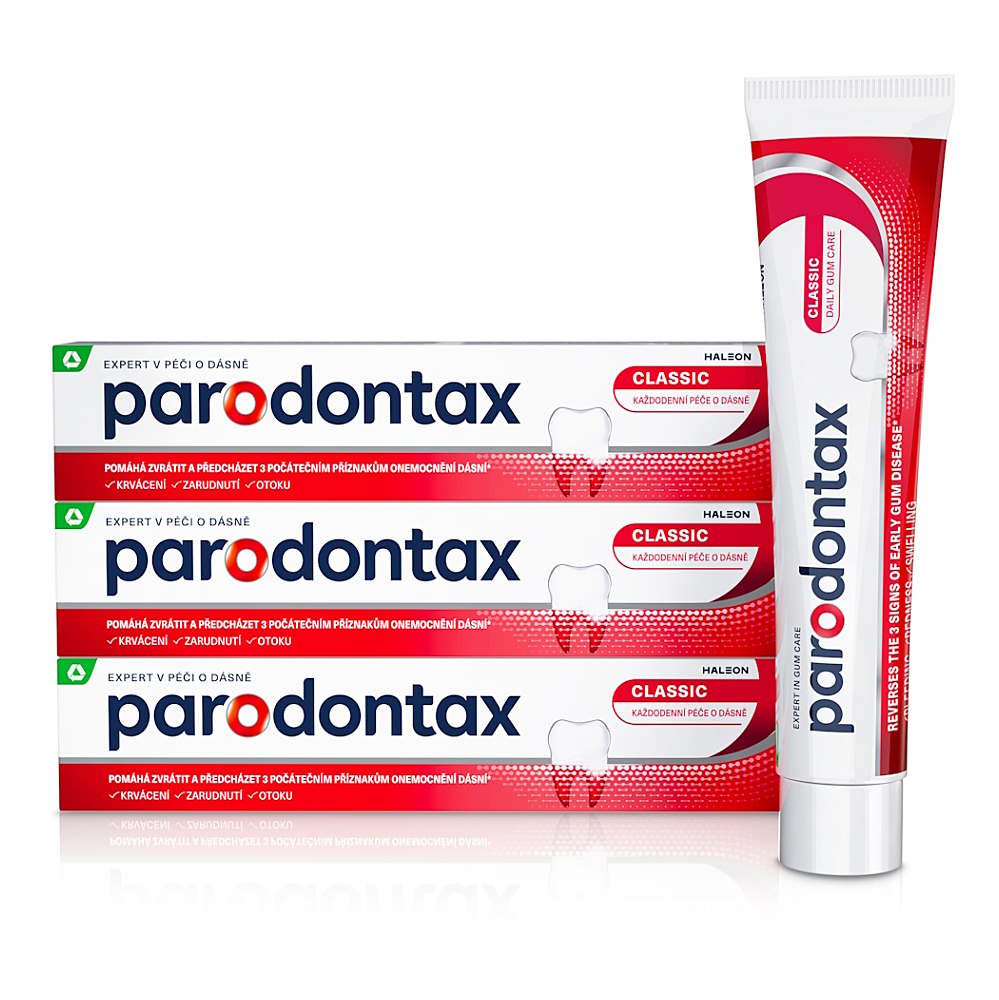 PARODONTAX  Classic Zubní pasta 3 x 75 ml