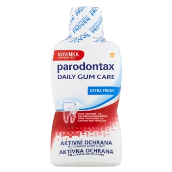 PARODONTAX Daily Gum Care Ústní voda Extra Fresh  500 ml