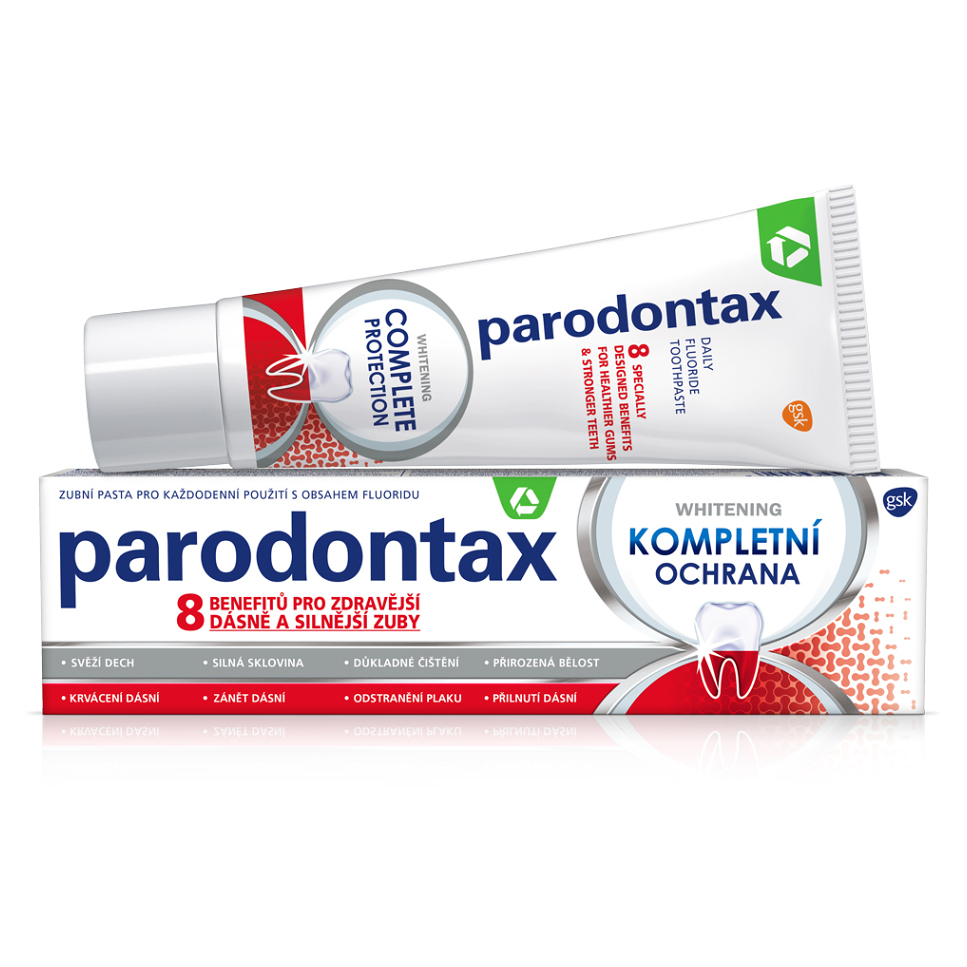 E-shop PARODONTAX Kompletní ochrana whitening zubní pasta 75 ml