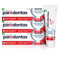 PARODONTAX Kompletní ochrana Zubní pasta Whitening 3 x 75 ml