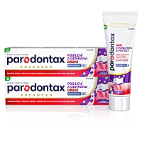 PARODONTAX Whitening Zubní pasta s kyselinou hyaluronovou 2 x 75 ml