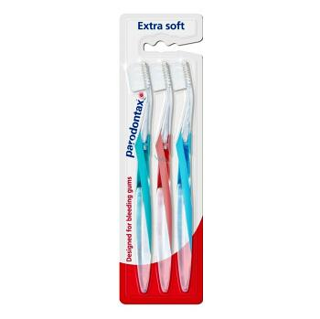 PARODONTAX Extra Soft zubní kartáček 3 kusy