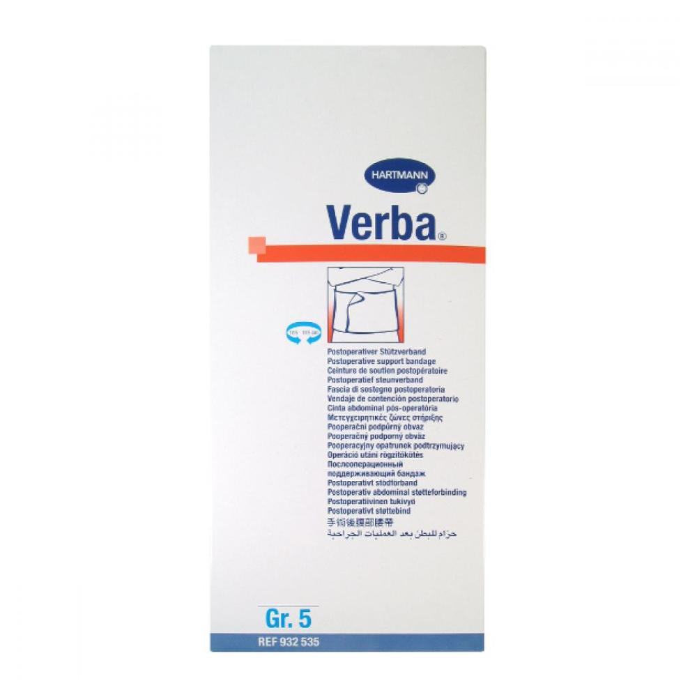 E-shop VERBA Pás břišní podpůrný velikost č. 5 105 - 115 cm
