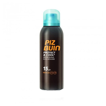 PIZ BUIN Protect&Cool SPF15 Chladivá pěna na opalování 150 ml