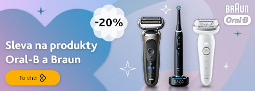 Braun a Oral B sleva 20%