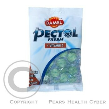 Pectol eucalypt s vitaminem C bez cukru sáček 90g