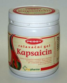 PEGGY masážní gel Kapsaicin - 500g