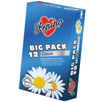 PEPINO Classic Big pack pánské kondomy 12 kusů