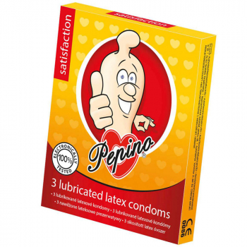 PEPINO Kondomy Satisfaction 3 kusy
