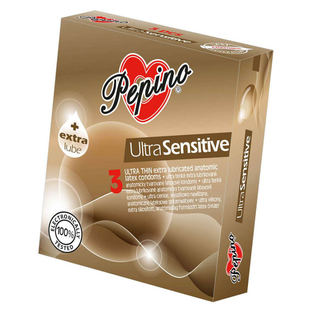 E-shop PEPINO Ultra Sensitiv Kondomy 3 kusy