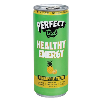 PERFECTTED Healthy energy drink ananas a yuzu 250 ml (Minerálky a vitamínové vody)