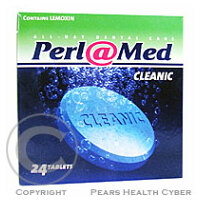 Perl-a-Med čistící tablety Cleanic 24ks
