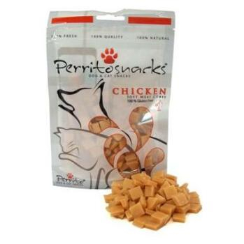 Perrito snacks Chicken soft cubes pro psy a kočky 50g