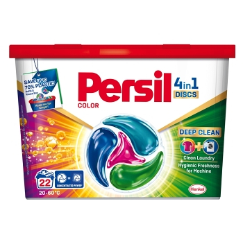 PERSIL Kapsle na praní Discs Color 22 praní (Prací kapsle, tablety)