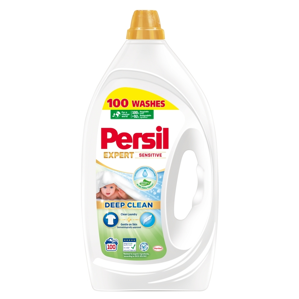 Levně PERSIL Prací gel Expert Sensitive 100 praní 4,5 l