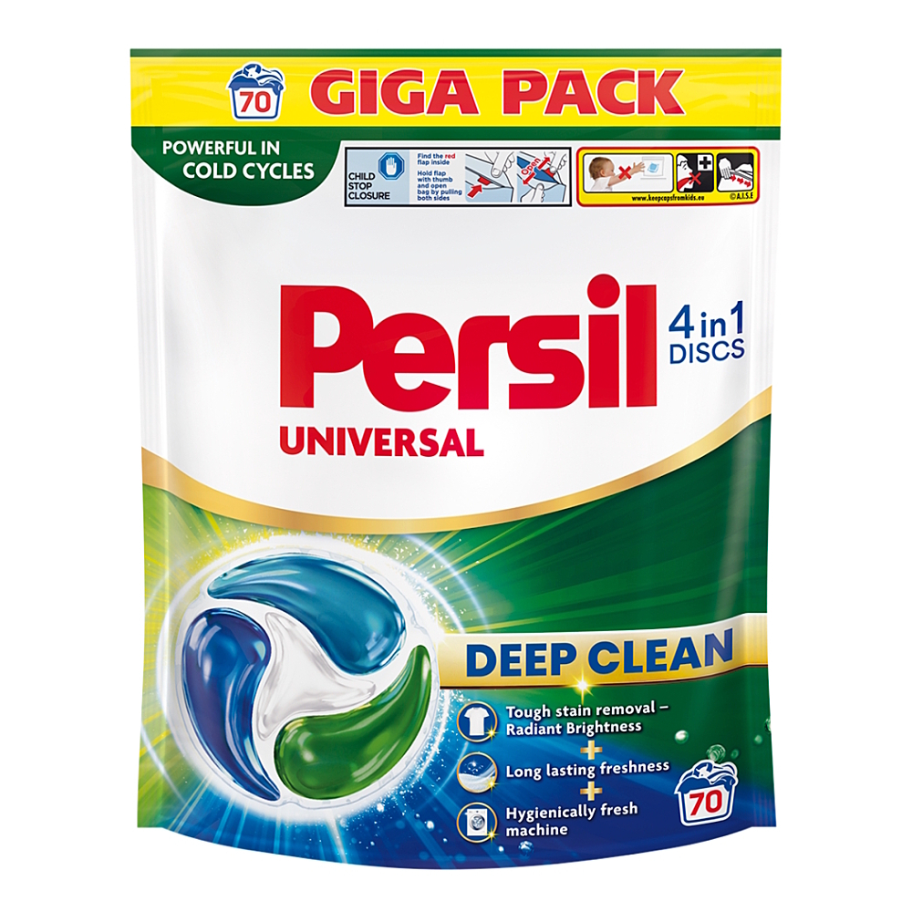Persil Kapsle na praní Discs Deep Clean Universal 70 ks