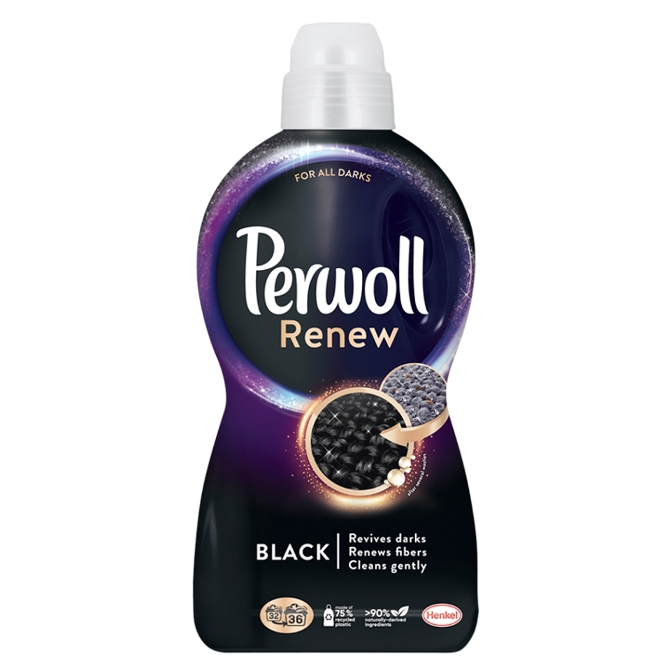 Levně PERWOLL Renew Prací gel Black 36 praní 1,98 l