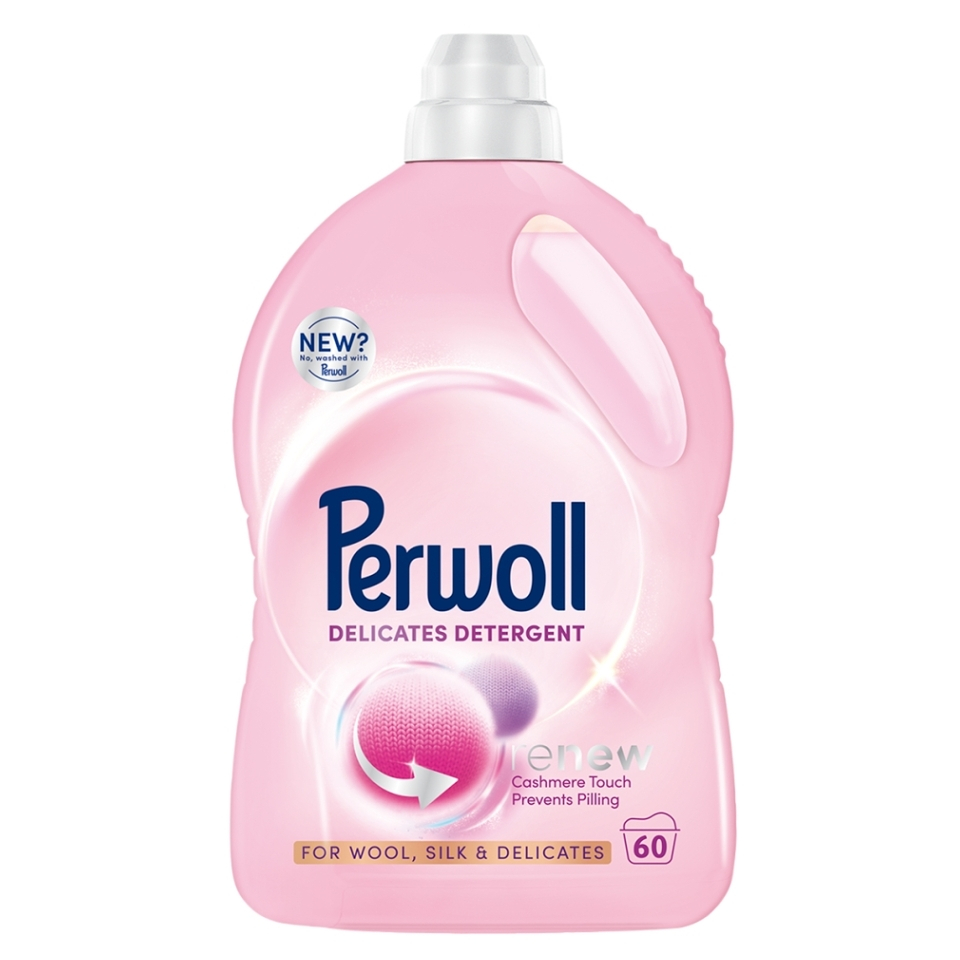 PERWOLL Prací gel Delicates Wool 60 praní 3 l