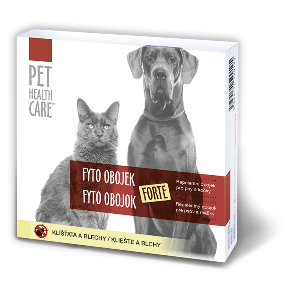 Levně PET HEALTH CARE FYTO obojek FORTE pro psy a kočky 65 cm