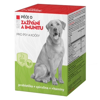PET HEALTH CARE FYTO Péče o zažívání a imunitu pro psy a kočky 90 tablet (Veterinární doplňky stravy na trávení)