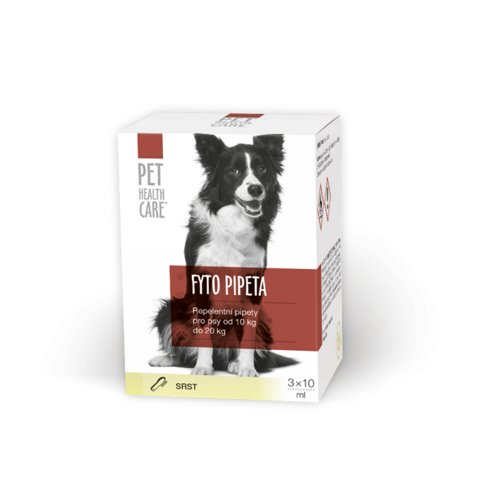 PET HEALTH CARE FYTO pipeta pro psy 10-20 kg 3x10 ml