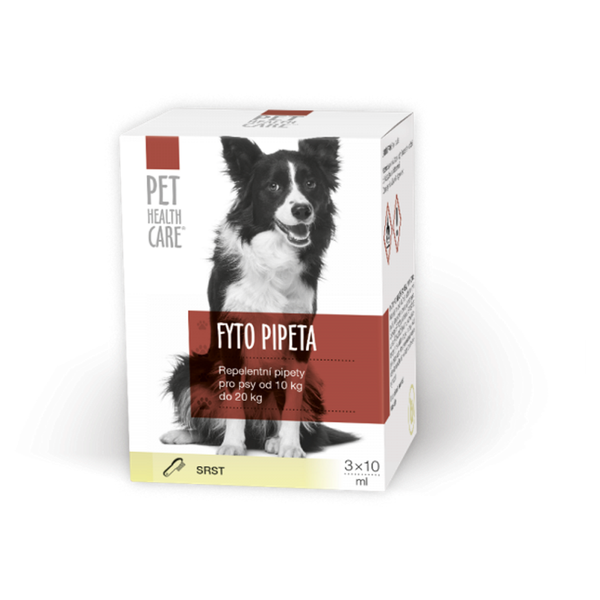 PET HEALTH CARE FYTO pipeta pro psy 10-20 kg 3x10 ml