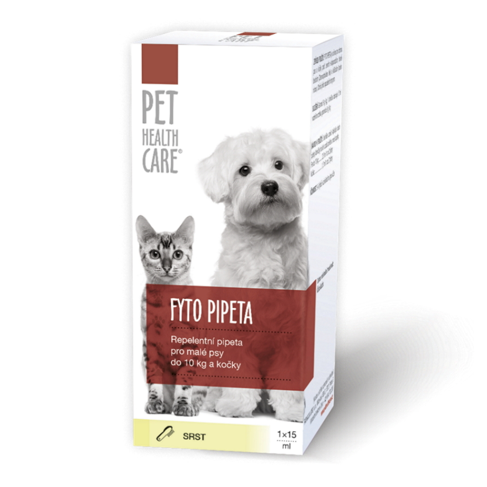 Levně PET HEALTH CARE FYTO pipeta pro psy do 10 kg a kočky 15 ml