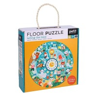 PETITCOLLAGE Podlahové puzzle Ilustrované učební hodiny