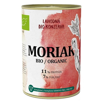 PET FARM FAMILY Moriak konzerva pro psy BIO 400 g (Konzervy pro psy)