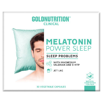 GOLDNUTRITION Clinical melatonin power sleep 30 kapslí