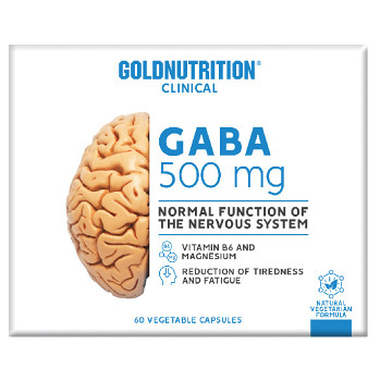 GOLDNUTRITION Clinical GABA 60 kapslí