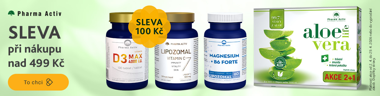 SLEVA 100 Kč na Pharma Activ