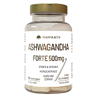 PHARMA ACTIV Ashwagandha Forte 500 mg 90 tobolek